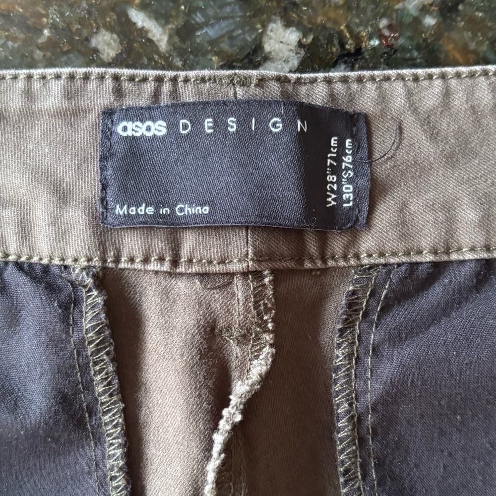Brown Straight-Leg Pants - Picture 6 of 6